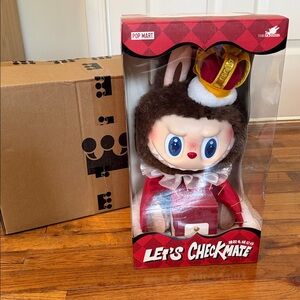 Pop Mart Labubu - Let's Checkmate Vinyl Face Plush Doll